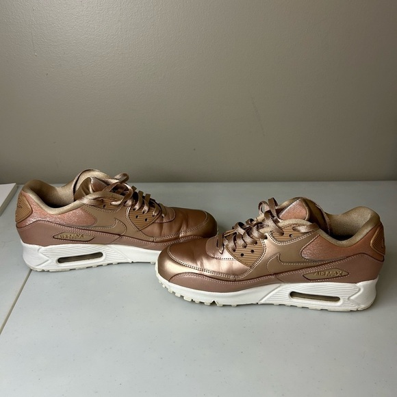 Nike Air Max 90 (896497-902) Premium Metallic Red Bronze Size 9 - Picture 5 of 7